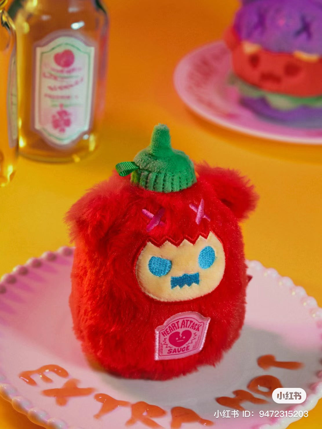 ShinWoo Strange Ghost Diner Series Plush Keychain Blind Box