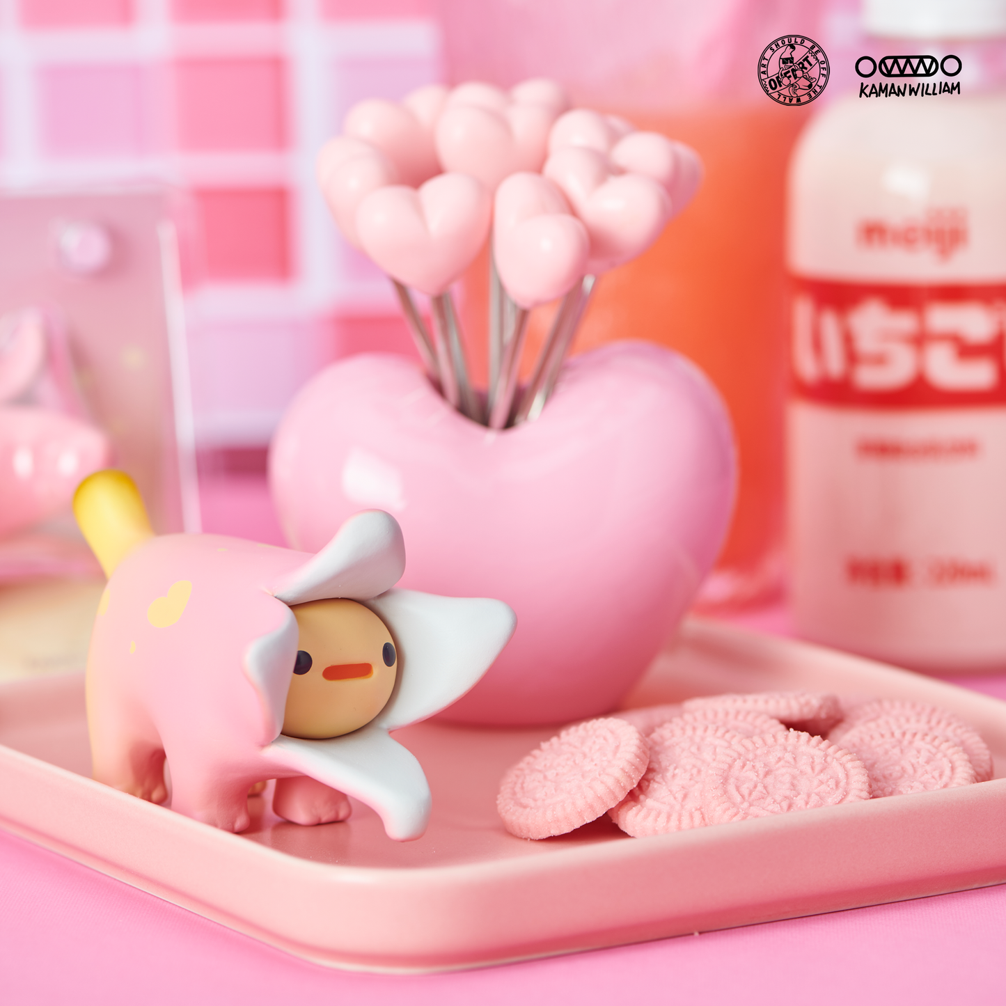 Mini Bananaer Dog by OFFART X Kamanwillam - Pink Edition