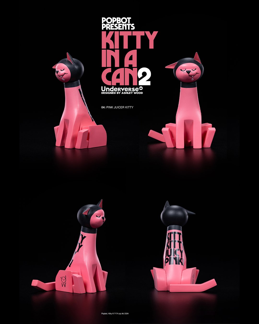 Kitty In A Can Series Two by Ashley Wood