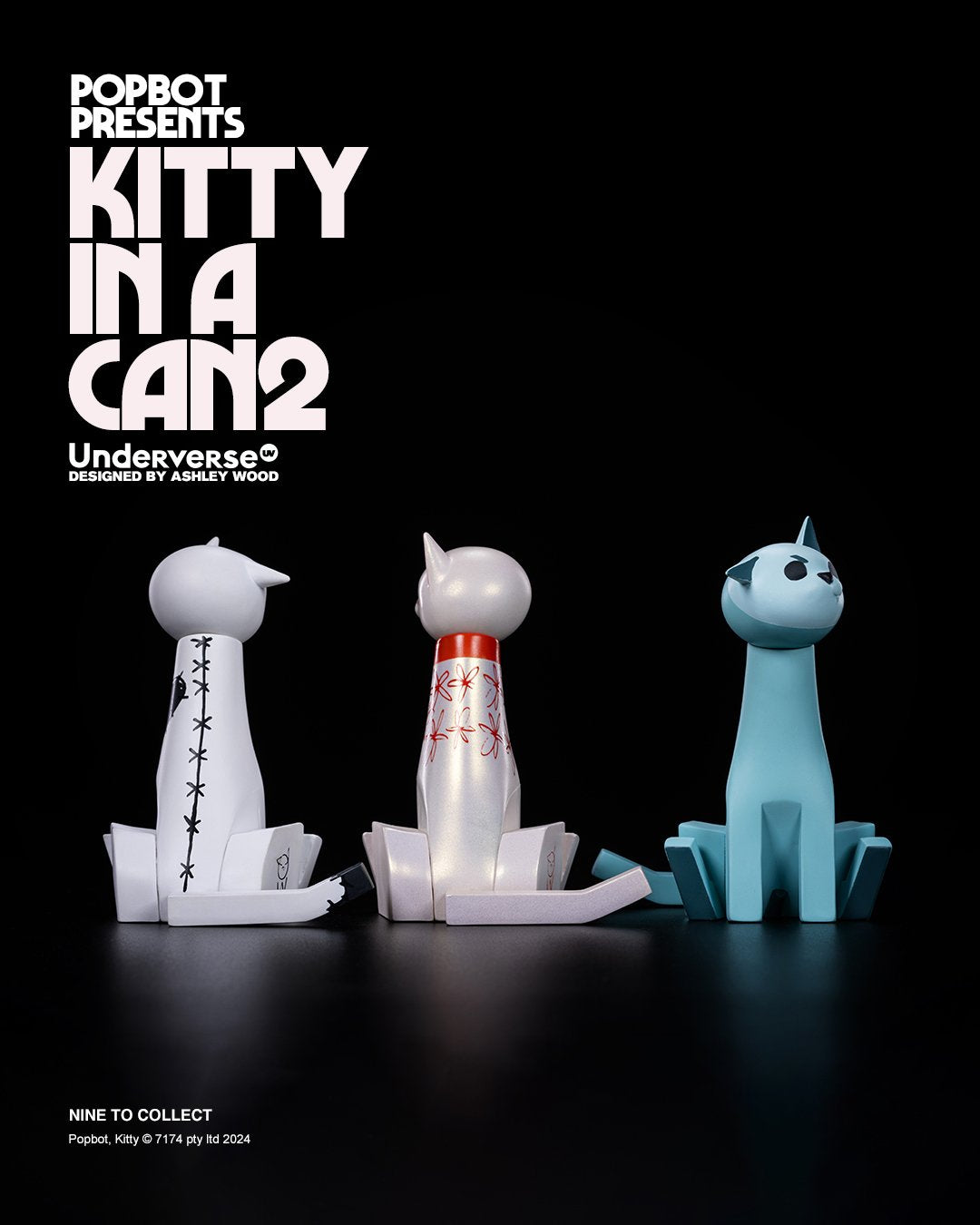 Kitty In A Can Series Two by Ashley Wood