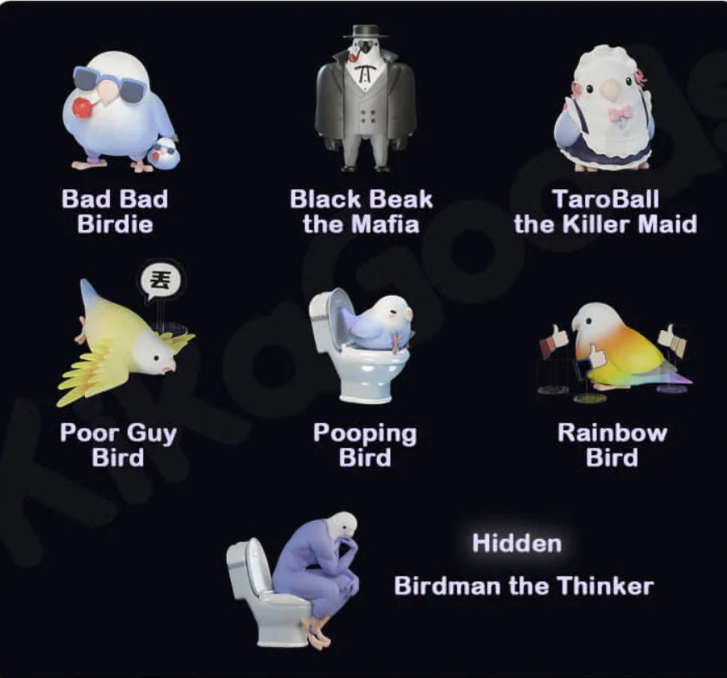 Bad Bad Birdie Blind Box Series