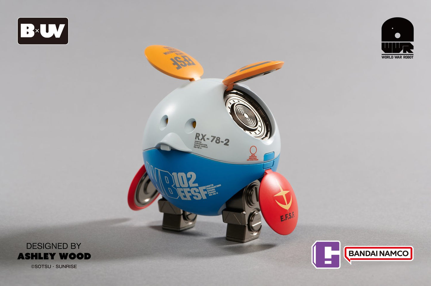 Mobile Suit Gundam Haro x World War Robo Square a.k.a. SQUARO Series 2