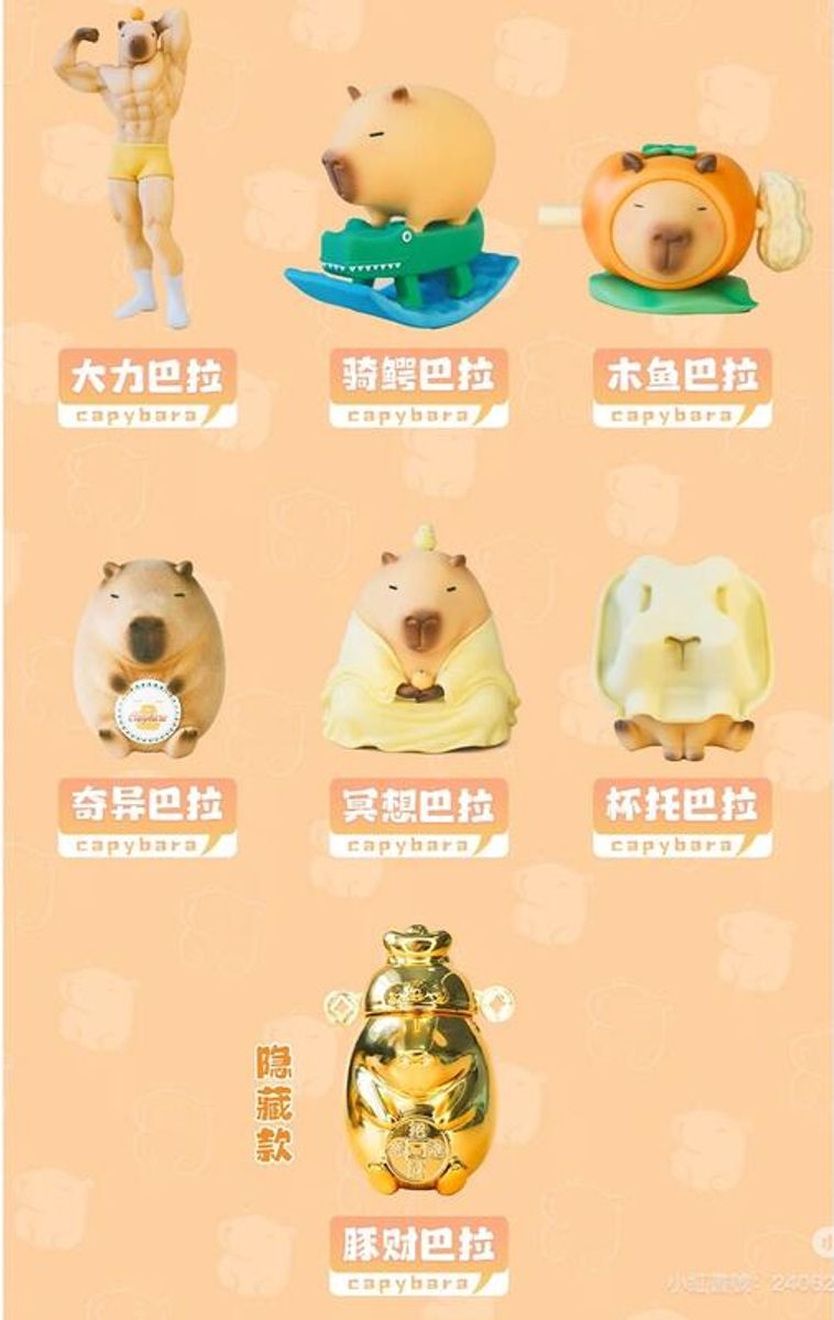 Capybara Little Pig Blind Box Series