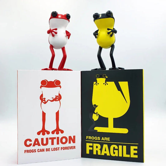 Caution & Fragile Set - Froggies by twelveDot