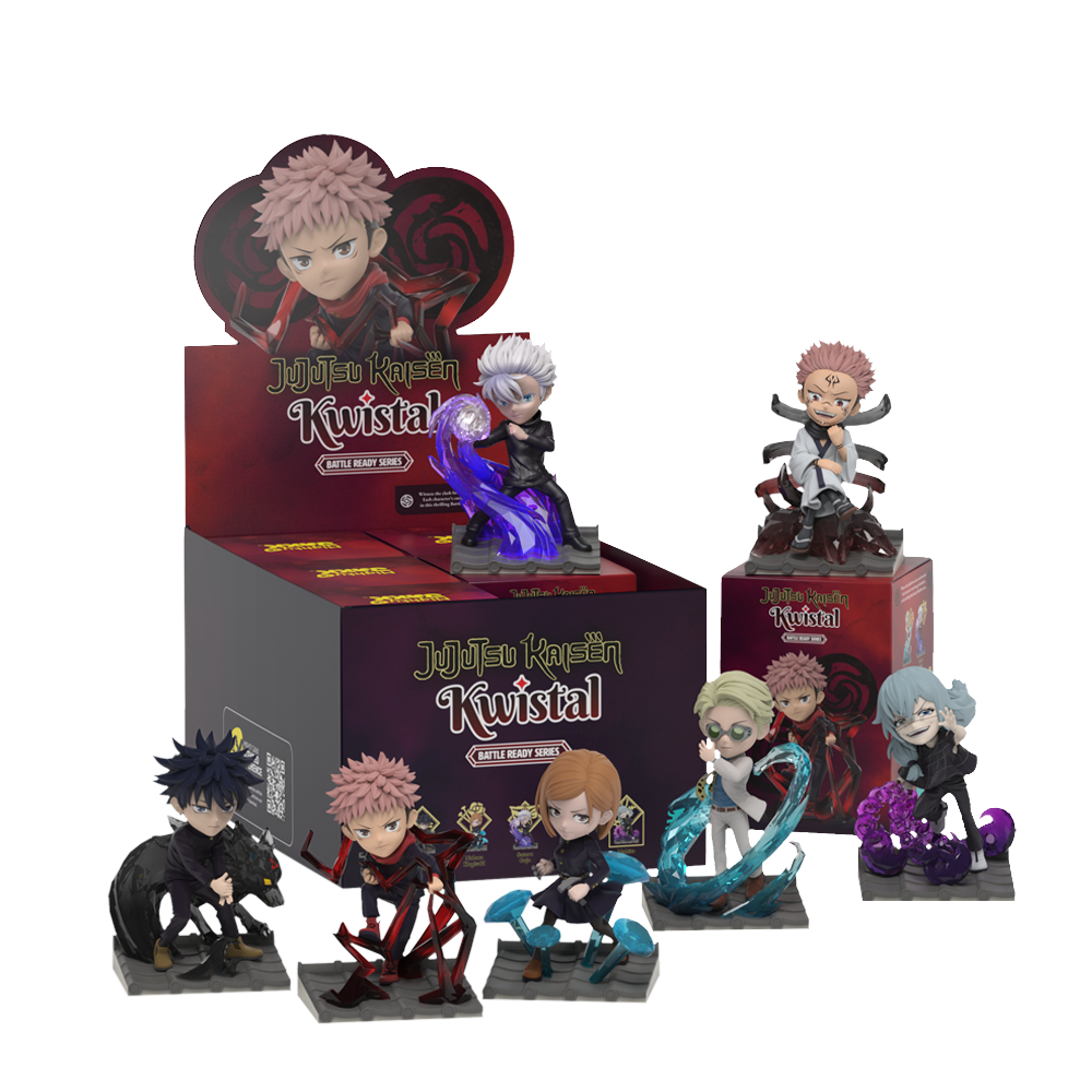 Jujutsu Kaisen Kwistal Fwenz Battle Ready Series by Mighty Jaxx