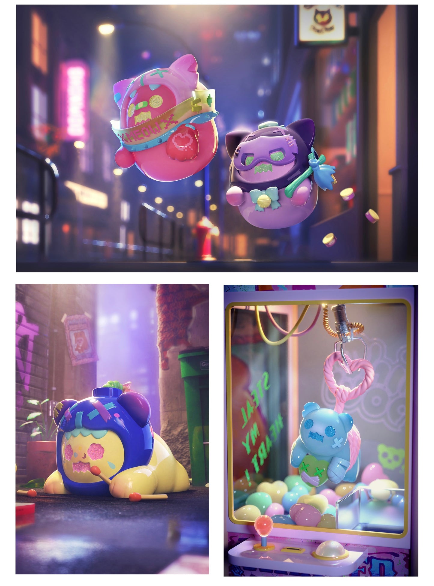 ShinWoo Baddy Bear Town Series
