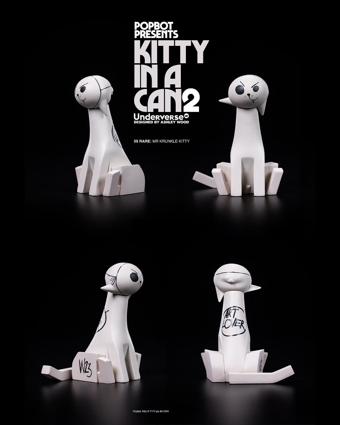 Kitty In A Can Series Two by Ashley Wood