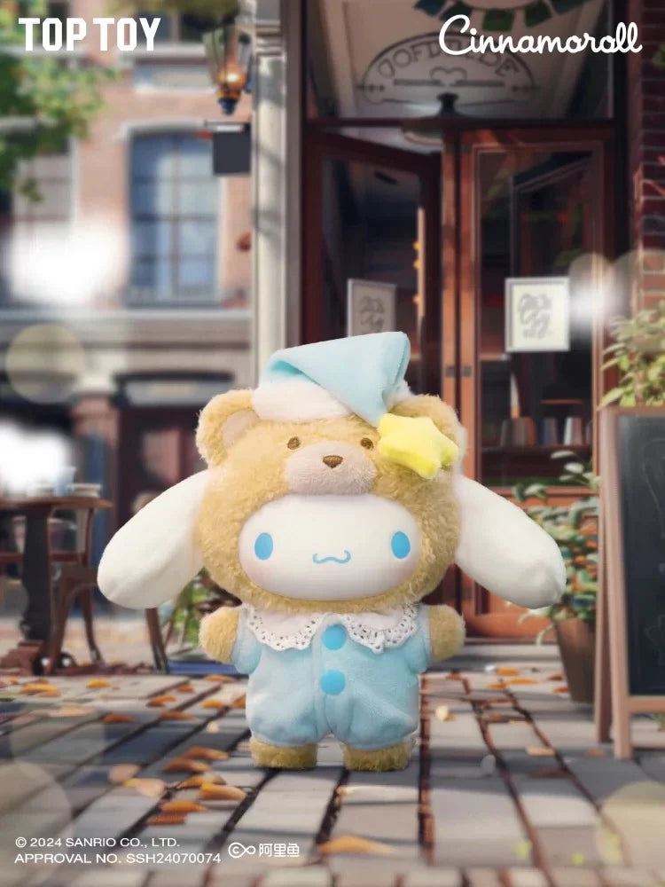 Sanrio Characters Latte Baby Plush Keychain Blind Box Series