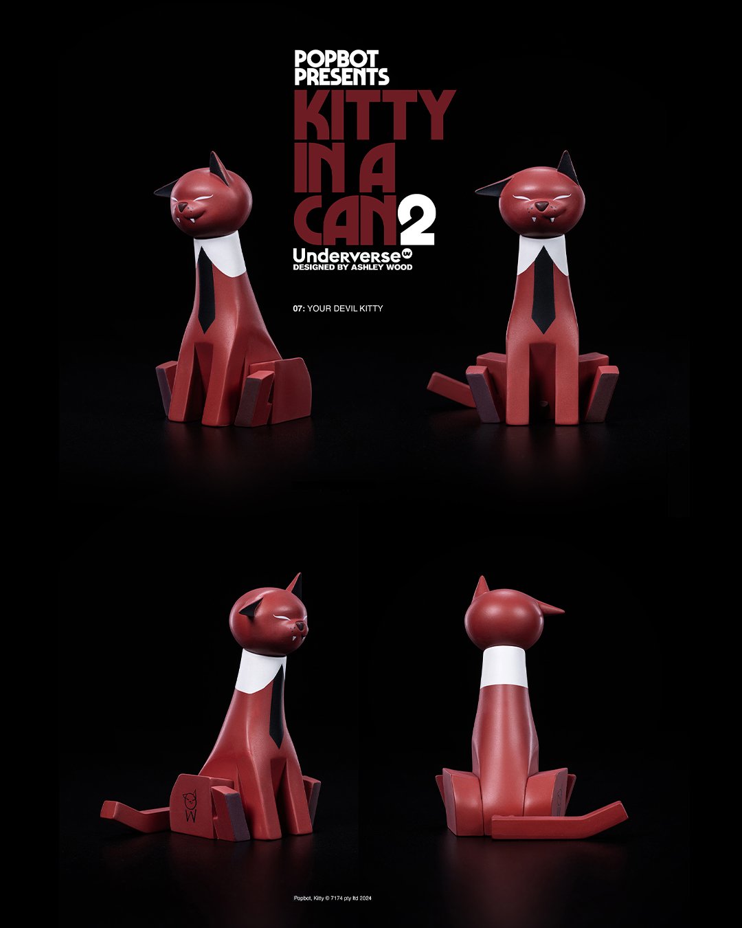 Kitty In A Can Series Two by Ashley Wood