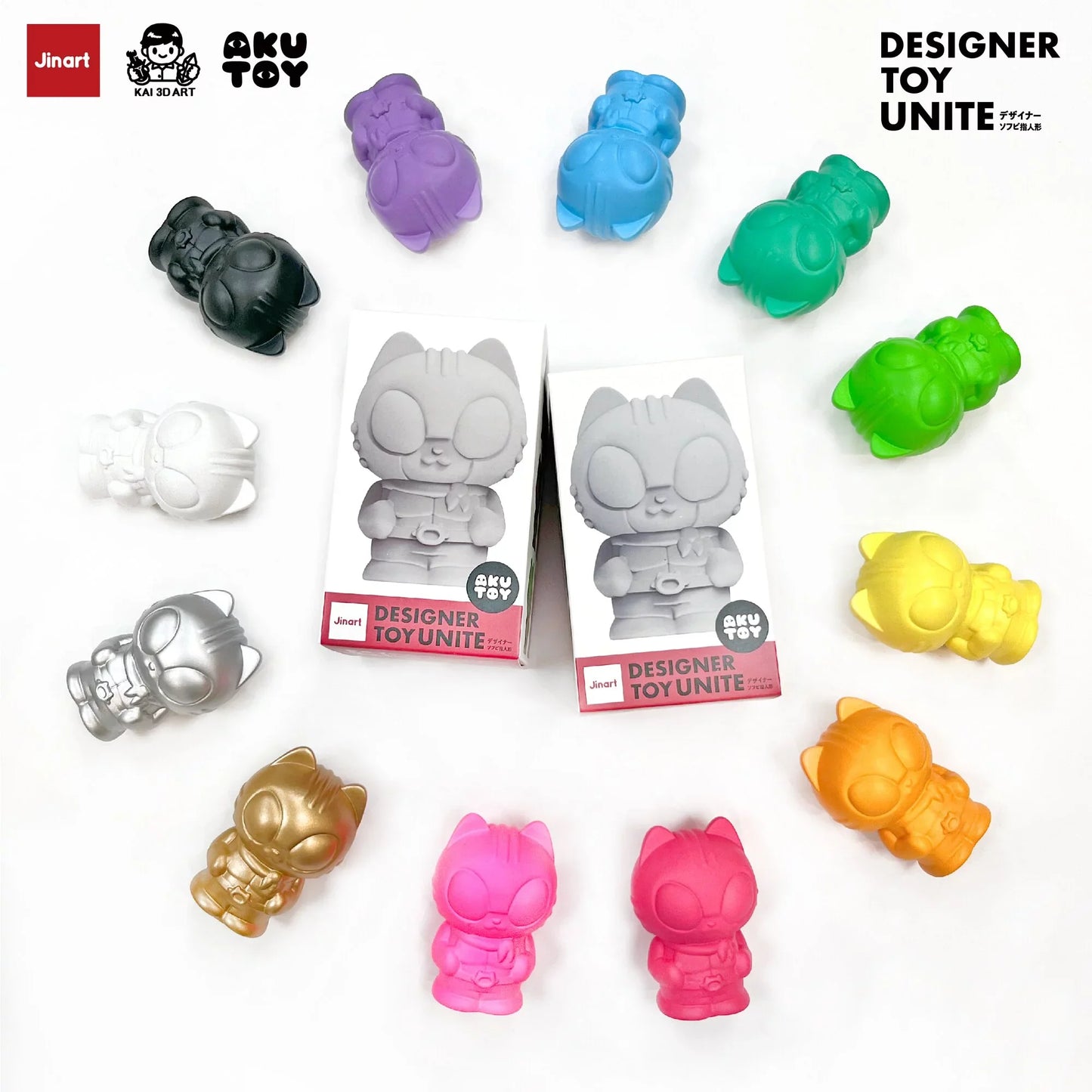 Catman - Designer Toy Unite x Aku Toy series
