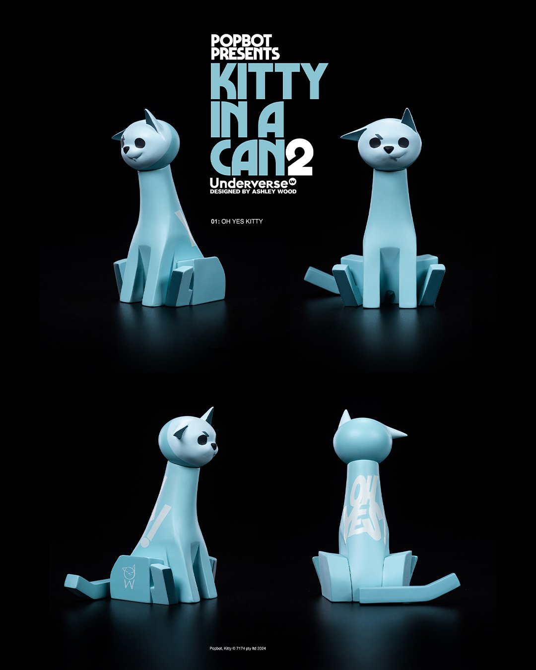 Kitty In A Can Series Two by Ashley Wood