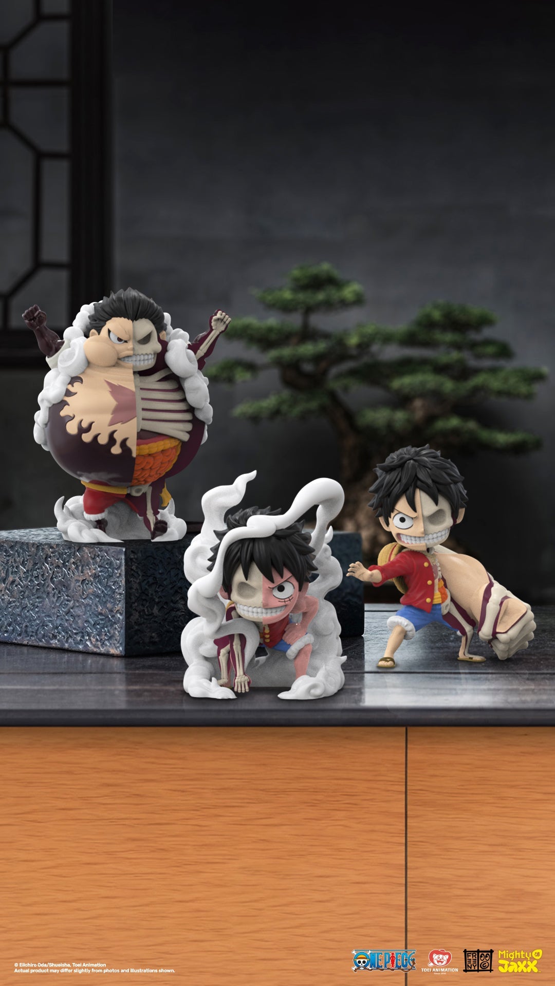 Freenys Hidden Dissectibles: One Piece S06 - Luffy Gears Edition by Mighty Jaxx