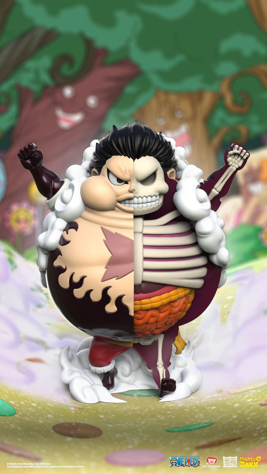 Freenys Hidden Dissectibles: One Piece S06 - Luffy Gears Edition by Mighty Jaxx