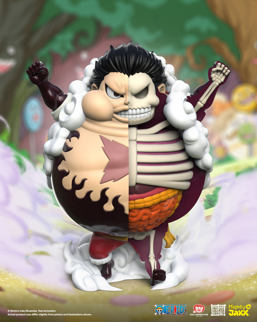Freenys Hidden Dissectibles: One Piece S06 - Luffy Gears Edition by Mighty Jaxx