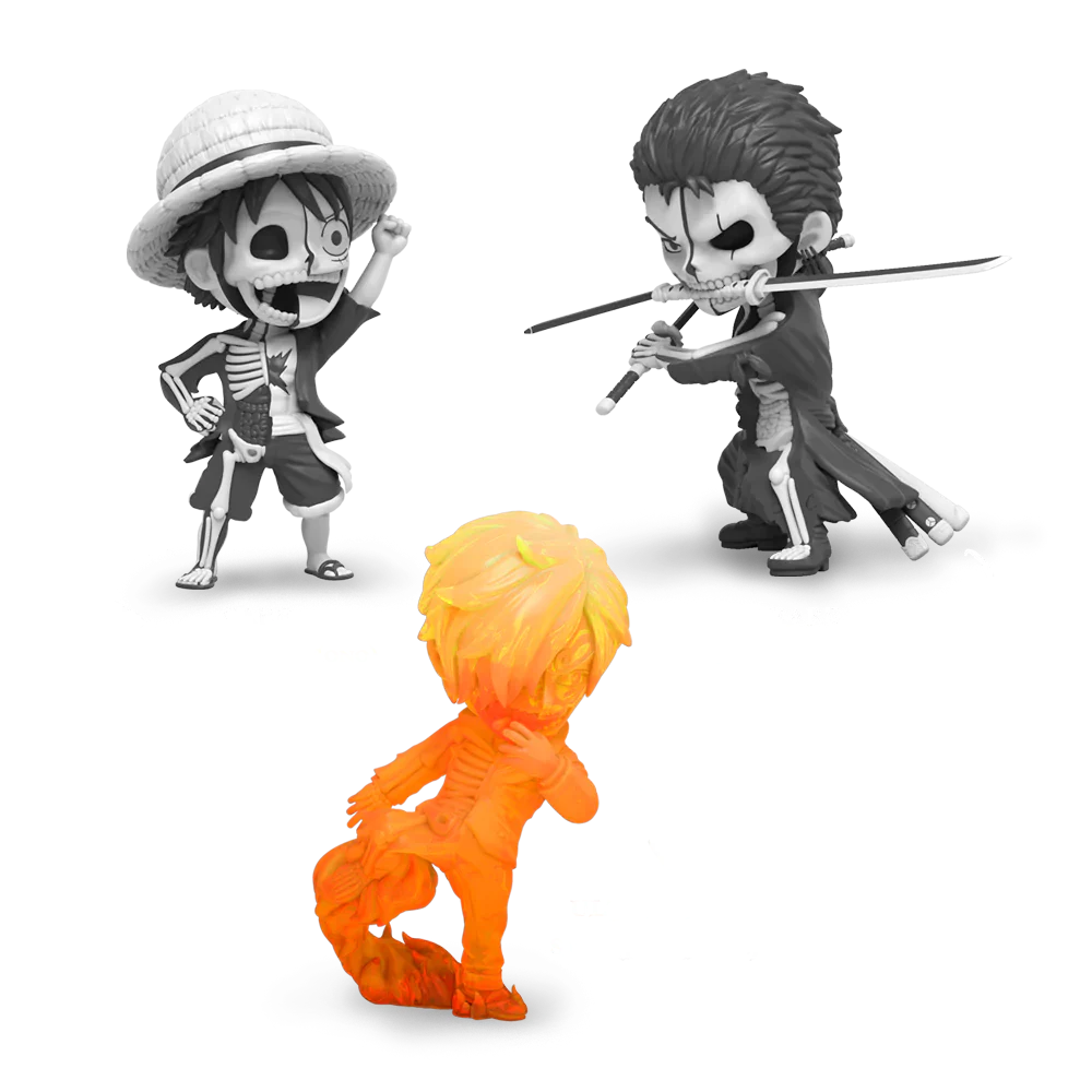 One Piece Hidden Dissectables Blind Box Series 1 by Jason Freeny x Mighty Jaxx.