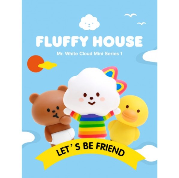Fluffy House Mr White Cloud Mini Series 1