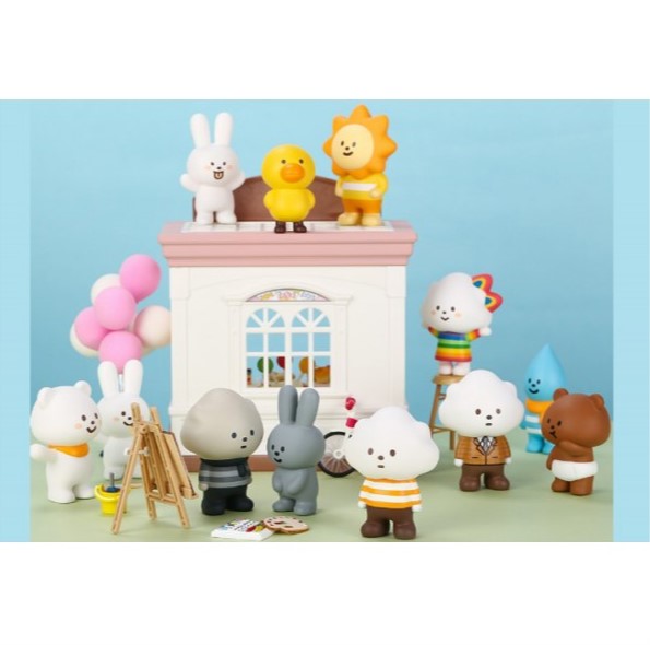 Fluffy House Mr White Cloud Mini Series 1