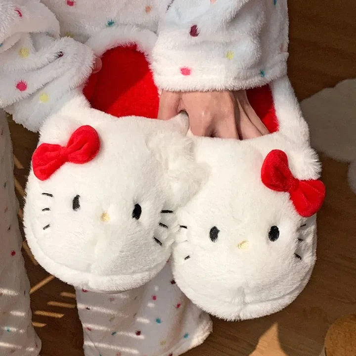 Hellokitty Plush Slippers