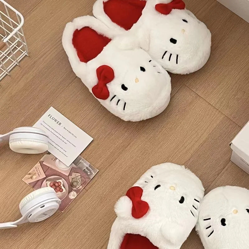 Hellokitty Plush Slippers