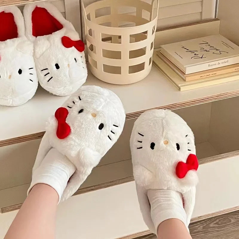 Hellokitty Plush Slippers