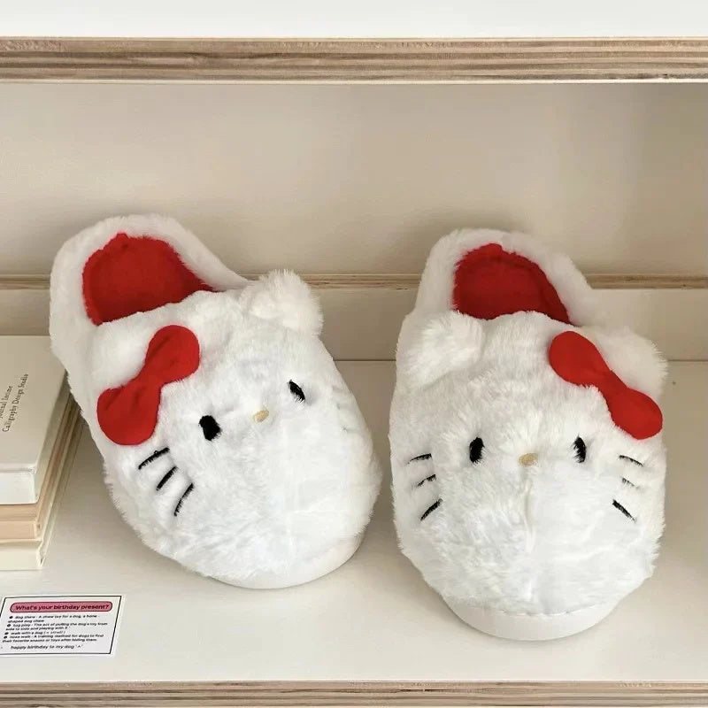 Hellokitty Plush Slippers