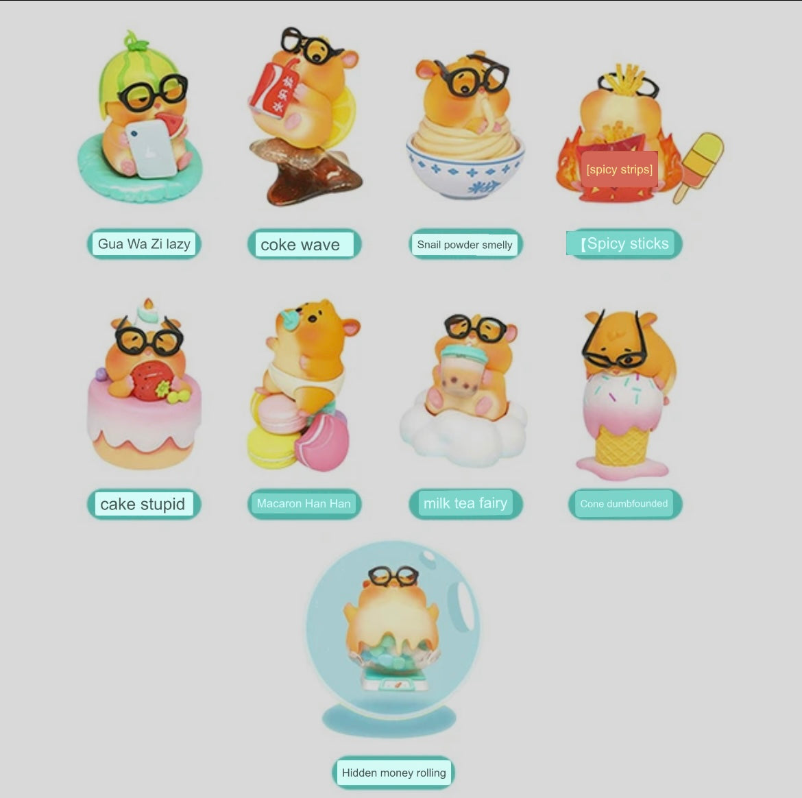 Happy and Yummy Hamsters